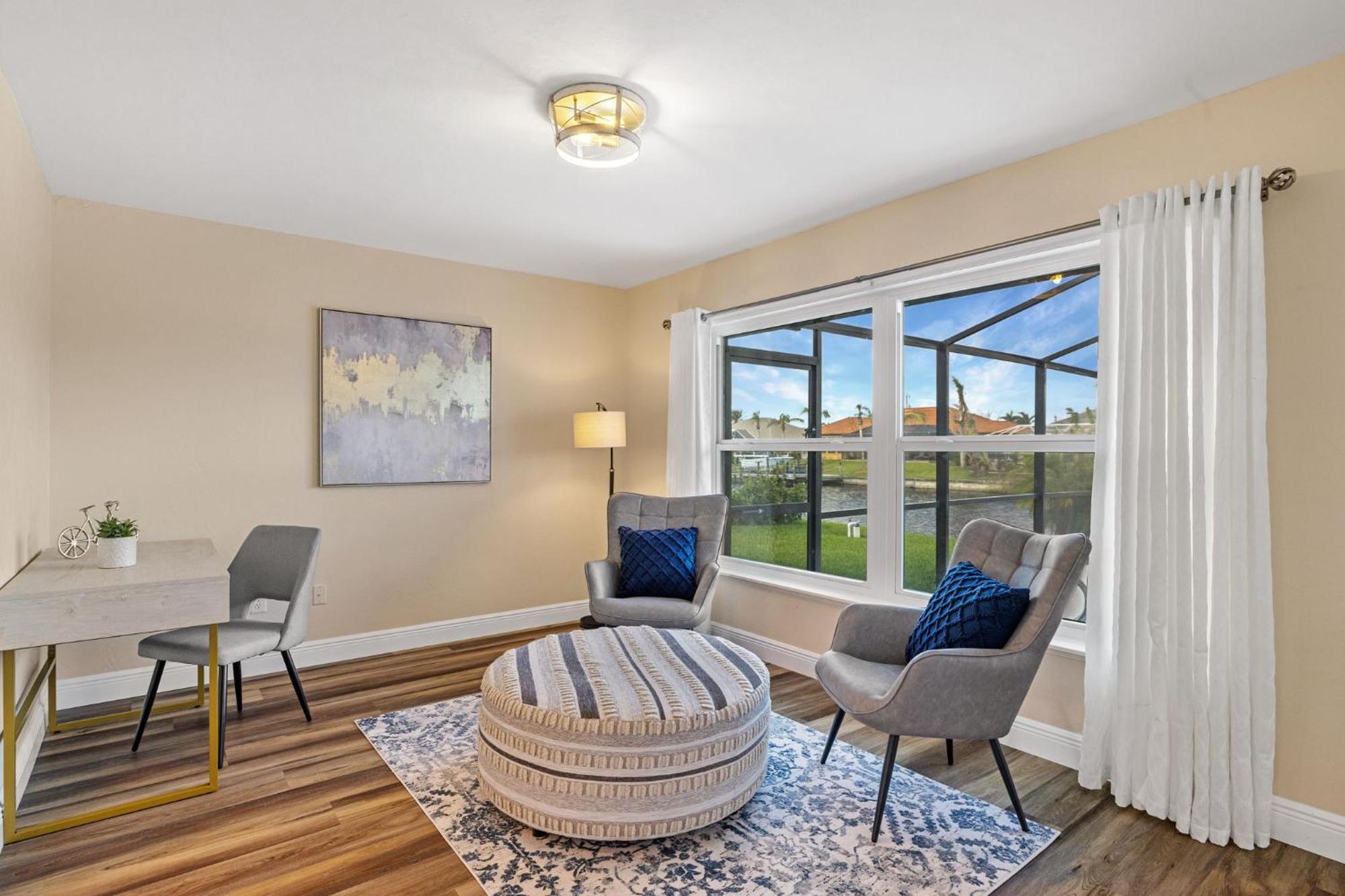 Fully Remodeled Electric-Heated Pool Home On Gulf-Access Canal - Villa Sunny Cape Coral Eksteriør billede